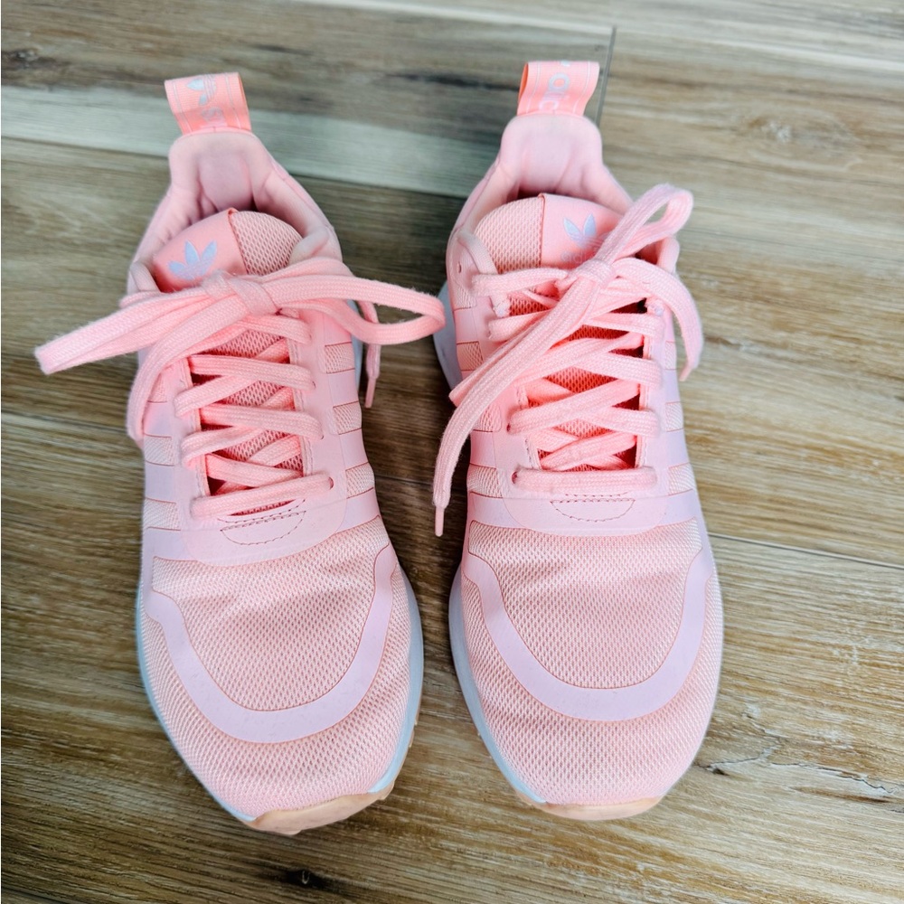 Adidas Light Pink Running Shoes